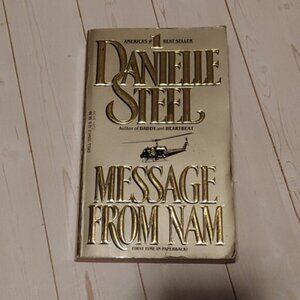 Message From Nam By Danielle Steel Adult Fiction Novel Book